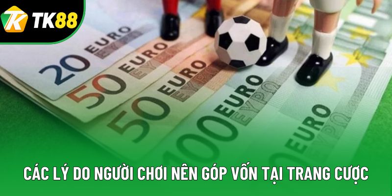 Các lý do người chơi nên góp vốn tại trang cược Các lý do người chơi nên góp vốn tại trang cược